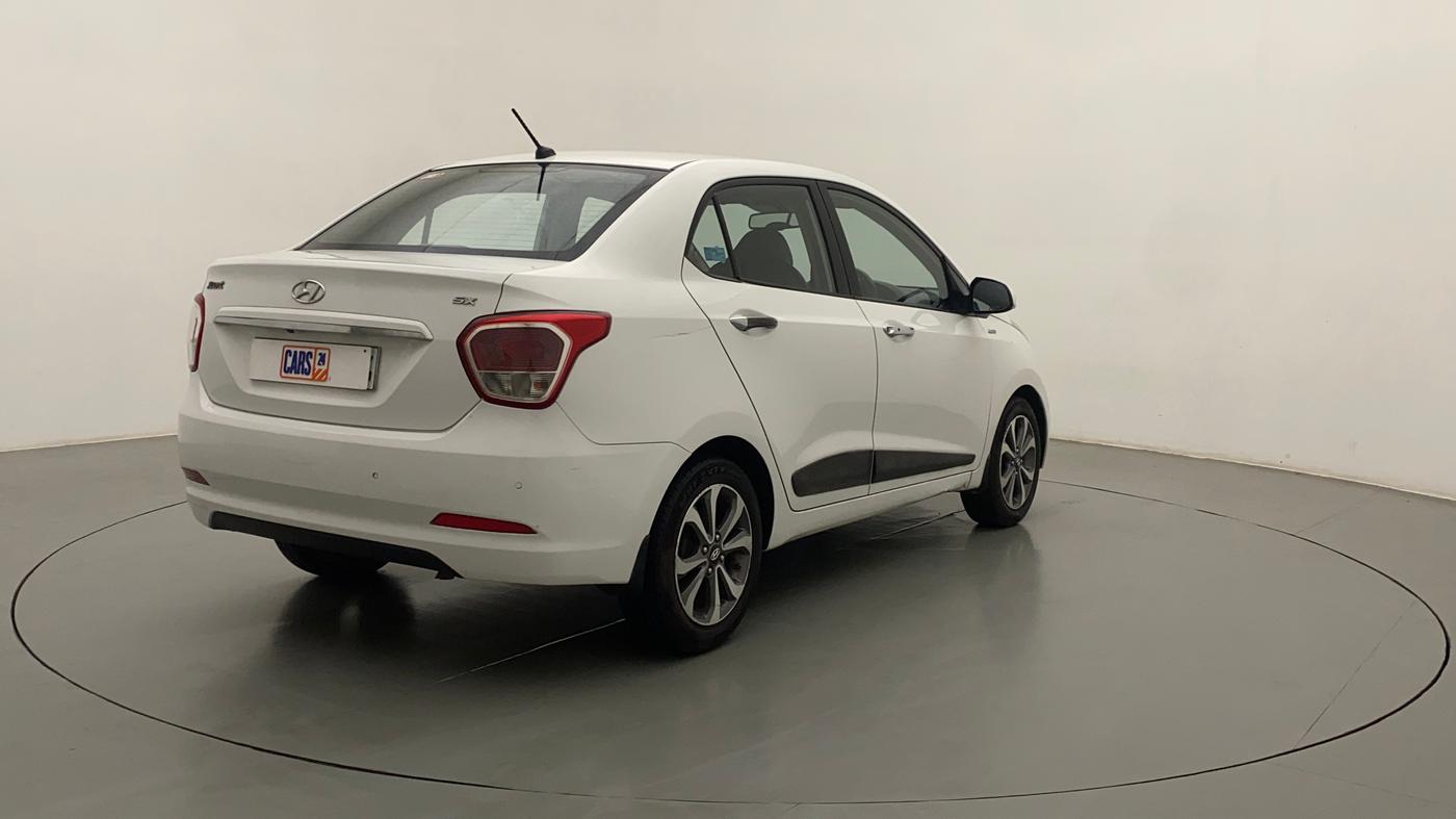 2015 Hyundai Xcent SX AT 1.2 (O), Petrol, Automatic, 49,821 km, Right Back Diagonal