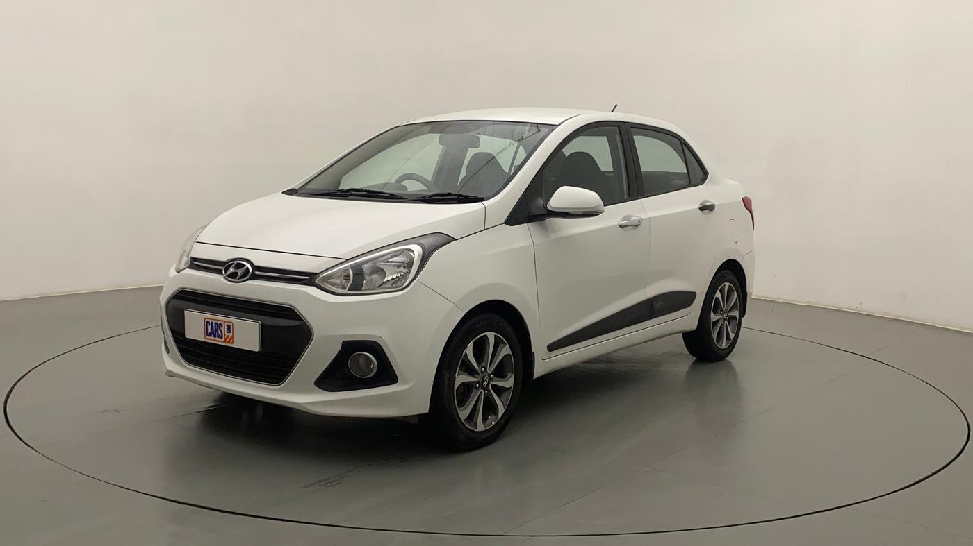 2015 Hyundai Xcent SX AT 1.2 (O), Petrol, Automatic, 49,821 km, Left Front Diagonal
