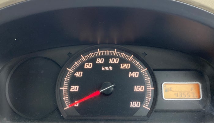 2013 Maruti Zen Estilo LXI, Petrol, Manual, 43,556 km, Odometer Image