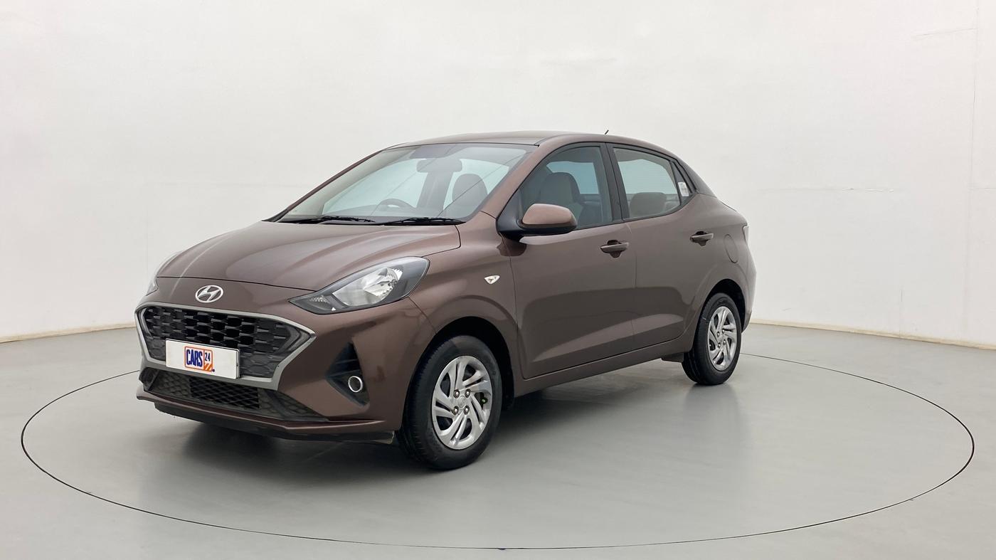 2021 Hyundai AURA S 1.2, Petrol, Manual, 54,746 km, Left Front Diagonal