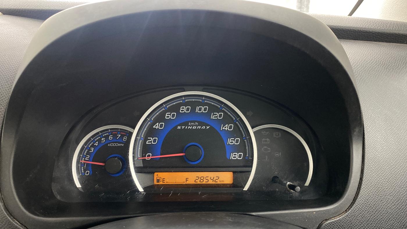 2014 Maruti Wagon R Stingray VXI, Petrol, Manual, 28,537 km, Odometer Image