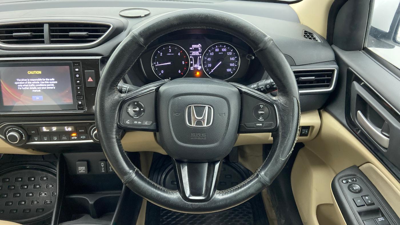 2018 Honda Amaze 1.5L I-DTEC VX, Diesel, Manual, 99,357 km, Steering Wheel Close Up