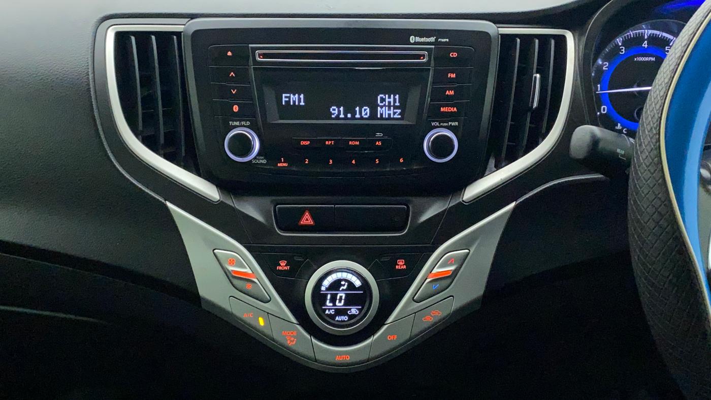 2017 Maruti Baleno ZETA CVT PETROL 1.2, Petrol, Automatic, 29,910 km, Air Conditioner