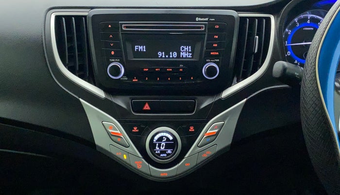 2017 Maruti Baleno ZETA CVT PETROL 1.2, Petrol, Automatic, 29,910 km, Air Conditioner