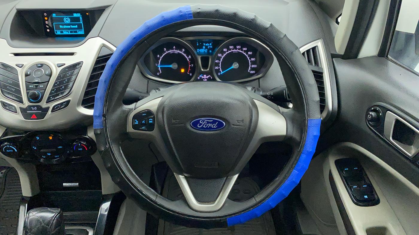 2014 Ford Ecosport 1.5 TITANIUM TI VCT AT, Petrol, Automatic, 48,892 km, Steering Wheel Close Up