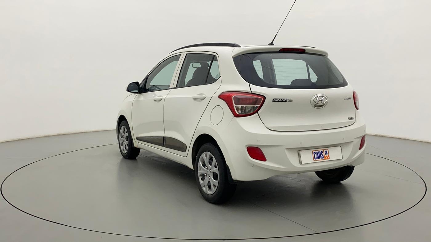 2016 Hyundai Grand i10 SPORTZ 1.2 KAPPA VTVT, Petrol, Manual, 28,163 km, Left Back Diagonal