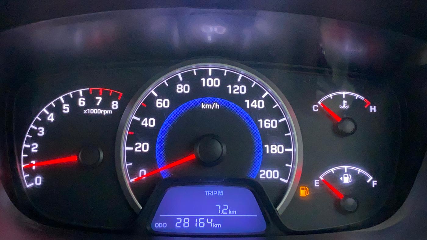 2016 Hyundai Grand i10 SPORTZ 1.2 KAPPA VTVT, Petrol, Manual, 28,163 km, Odometer Image