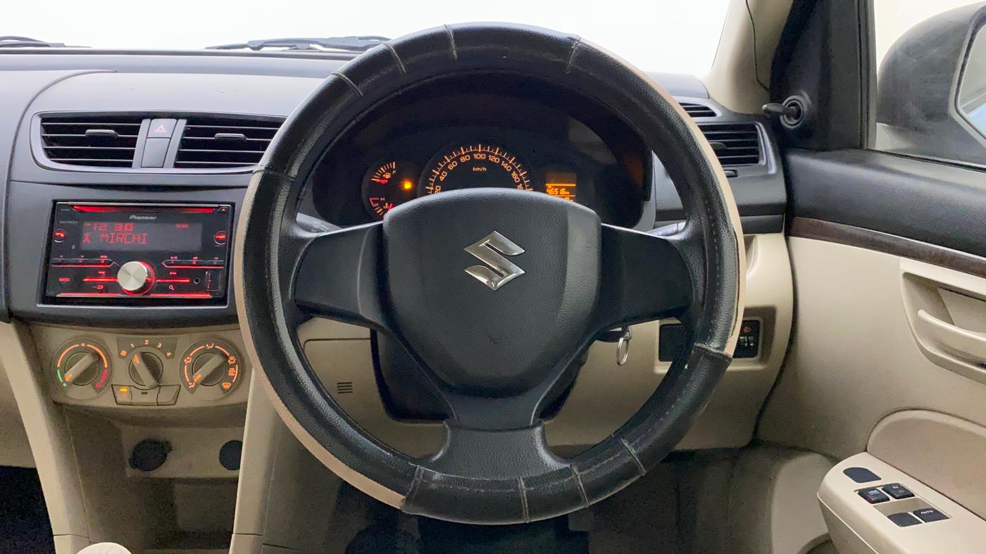 2015 Maruti Swift Dzire LXI, Petrol, Manual, 55,118 km, Steering Wheel Close Up