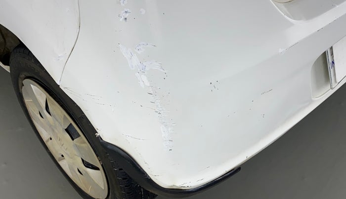 2016 Maruti Alto K10 VXI, Petrol, Manual, 59,423 km, Rear bumper - Minor scratches