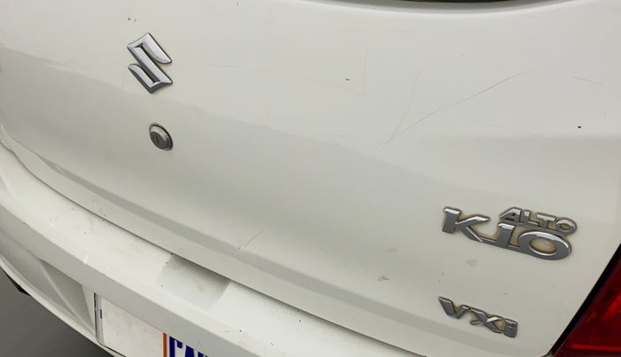 2016 Maruti Alto K10 VXI, Petrol, Manual, 59,423 km, Dicky (Boot door) - Minor scratches