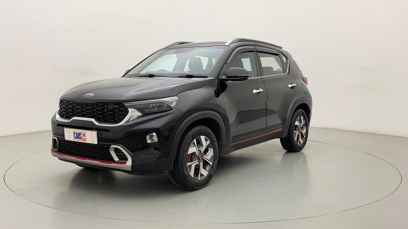 2020 KIA SONET GTX PLUS 1.0 IMT, Petrol, Manual, 31,188 km, Left Front Diagonal