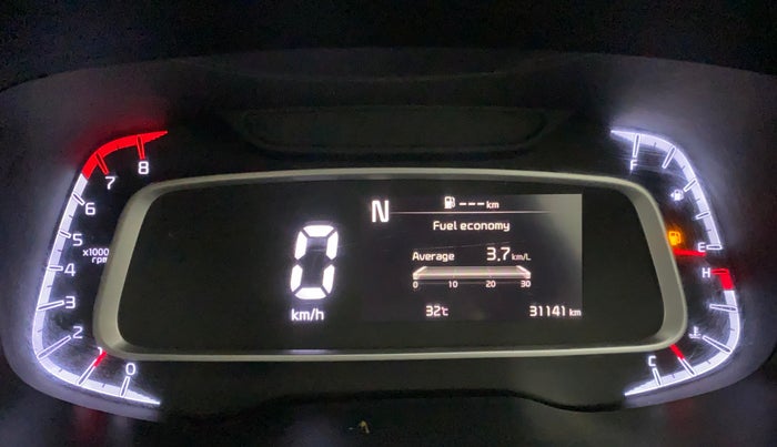 2020 KIA SONET GTX PLUS 1.0 IMT, Petrol, Manual, 31,188 km, Odometer Image