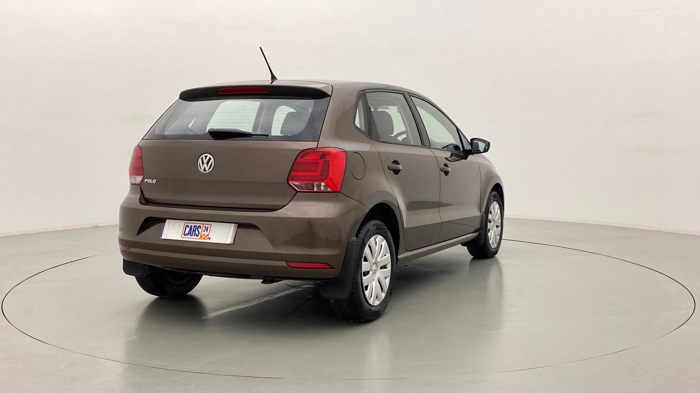 2016 Volkswagen Polo COMFORTLINE 1.2L PETROL, Petrol, Manual, 69,375 km, Right Back Diagonal
