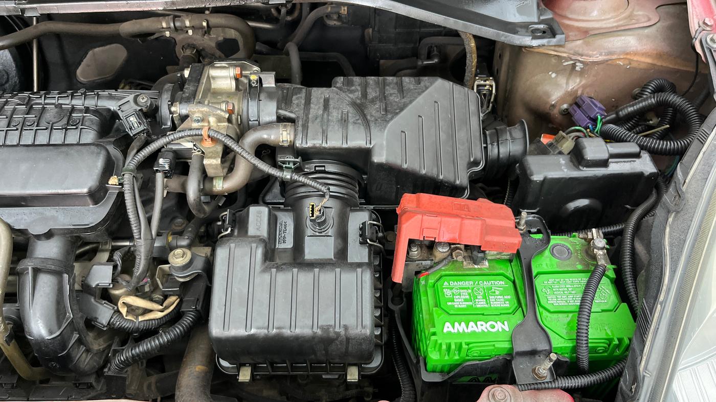 2015 Honda Brio VX AT, Petrol, Automatic, 62,075 km, Engine View - Left