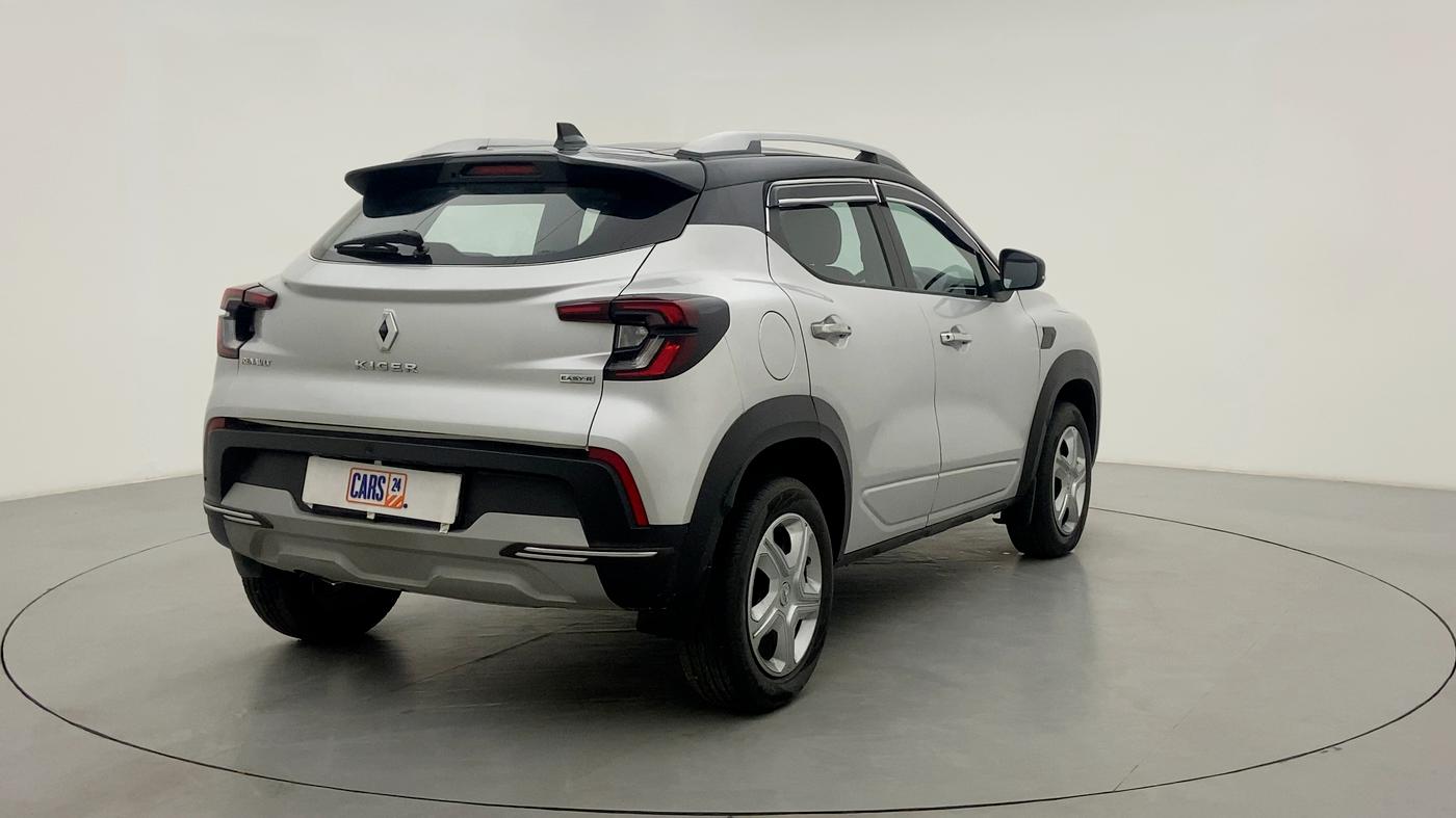2021 Renault Kiger RXT 1.0 AMT, Petrol, Automatic, 6,673 km, Right Back Diagonal