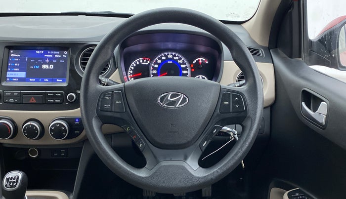 2019 Hyundai Grand i10 SPORTZ 1.2 KAPPA VTVT, Petrol, Manual, 14,163 km, Steering Wheel Close Up
