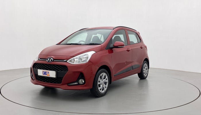 2019 Hyundai Grand i10 SPORTZ 1.2 KAPPA VTVT, Petrol, Manual, 14,163 km, Left Front Diagonal