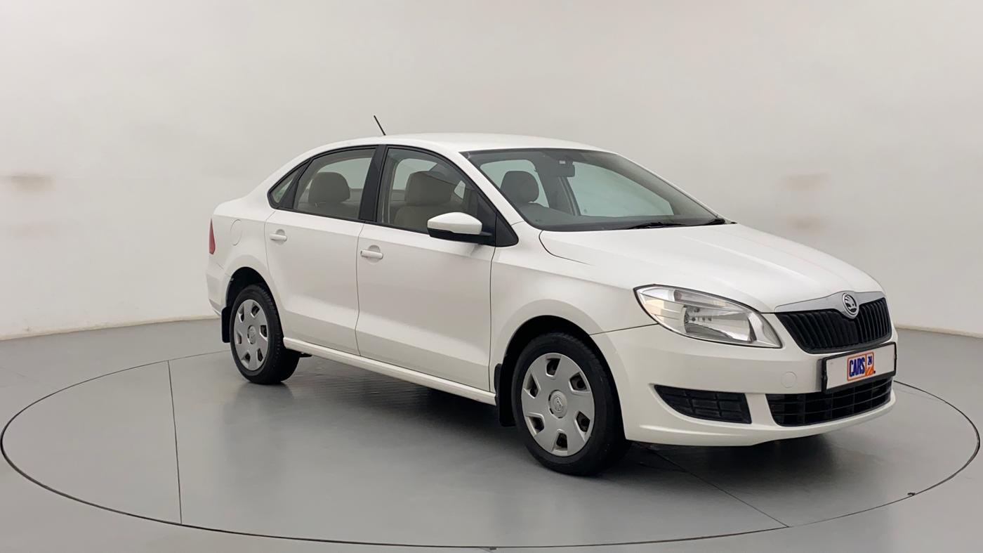 2016 Skoda Rapid 1.5 ACTIVE TDI MT, Diesel, Manual, 1,01,804 km, Right Front Diagonal (45- Degree) View