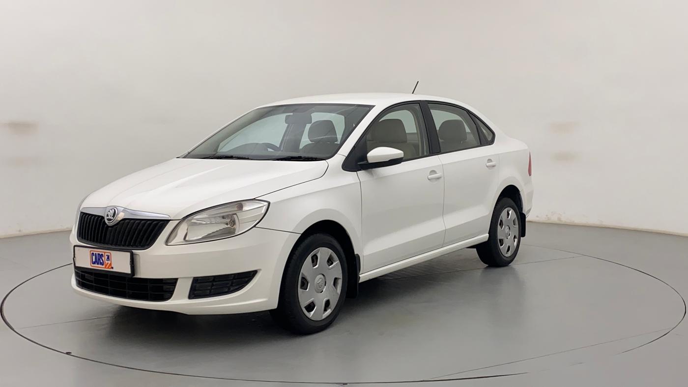 2016 Skoda Rapid 1.5 ACTIVE TDI MT, Diesel, Manual, 1,01,804 km, Left Front Diagonal (45- Degree) View