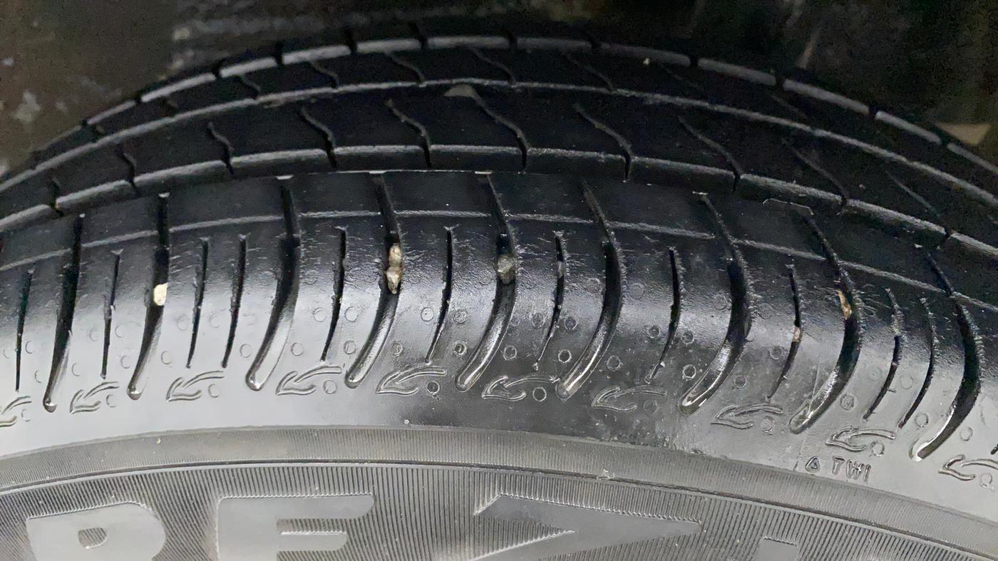 2021 Maruti S PRESSO VXI, Petrol, Manual, 13,458 km, Left Rear Tyre Tread