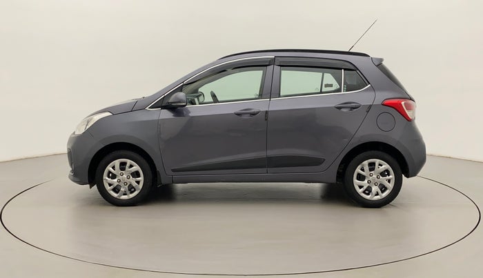 2017 Hyundai Grand i10 SPORTZ (O) 1.2 KAPPA VTVT, Petrol, Manual, 73,097 km, Left Side