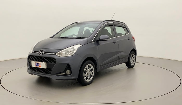 2017 Hyundai Grand i10 SPORTZ (O) 1.2 KAPPA VTVT, Petrol, Manual, 73,097 km, Left Front Diagonal