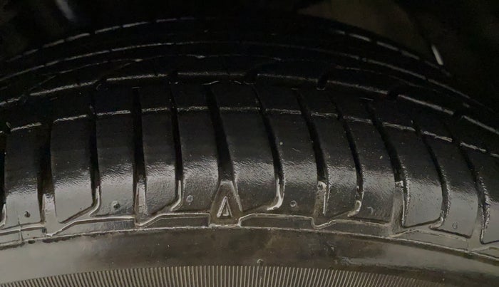 2022 Tata TIGOR XZA PLUS PETROL, Petrol, Automatic, 14,549 km, Left Front Tyre Tread