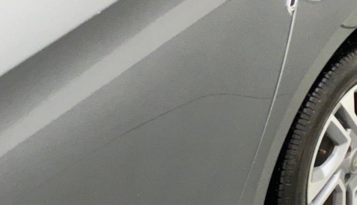 2022 Tata TIGOR XZA PLUS PETROL, Petrol, Automatic, 14,549 km, Rear left door - Slightly dented