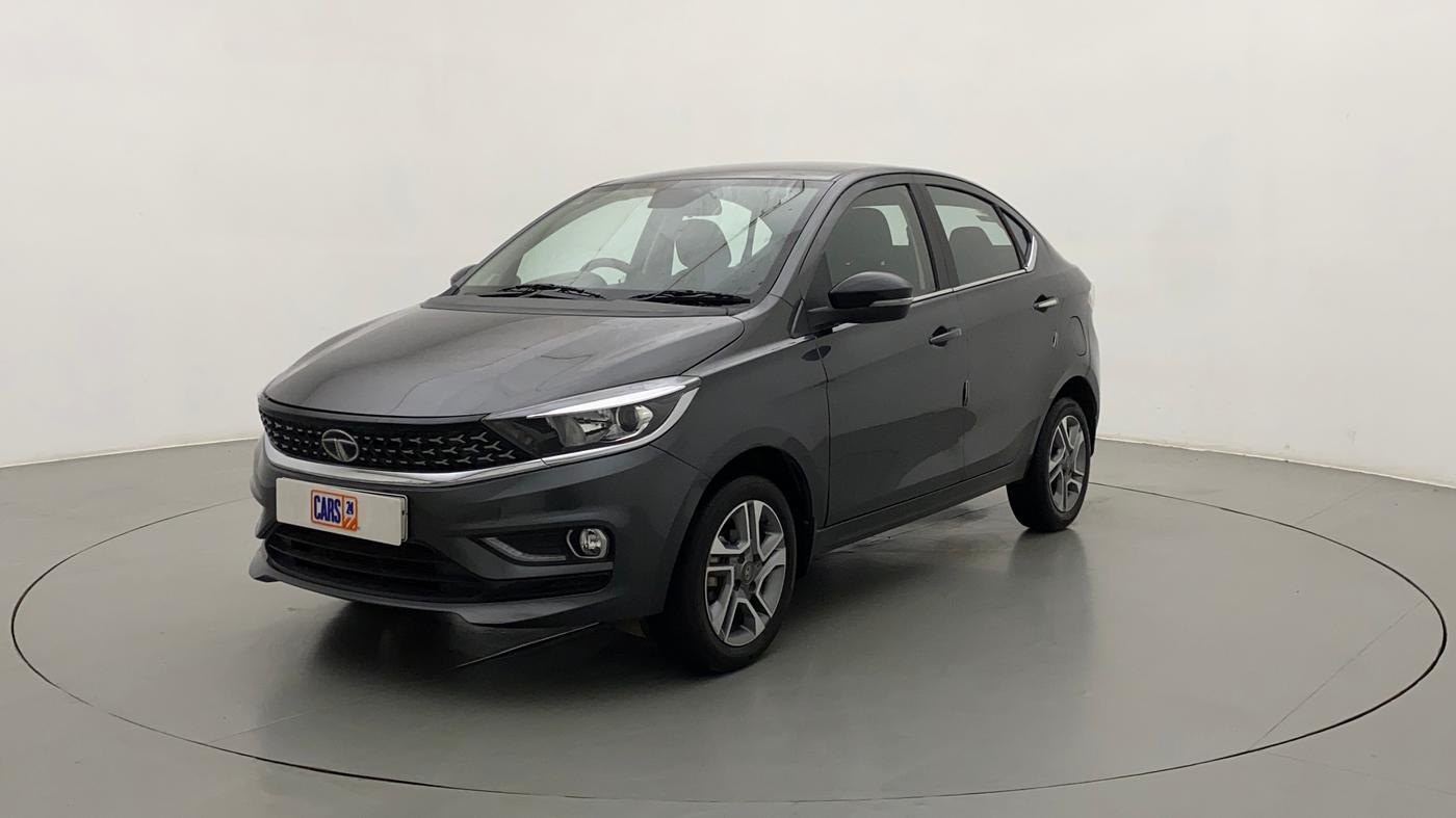2022 Tata TIGOR XZA PLUS PETROL, Petrol, Automatic, 14,549 km, Left Front Diagonal
