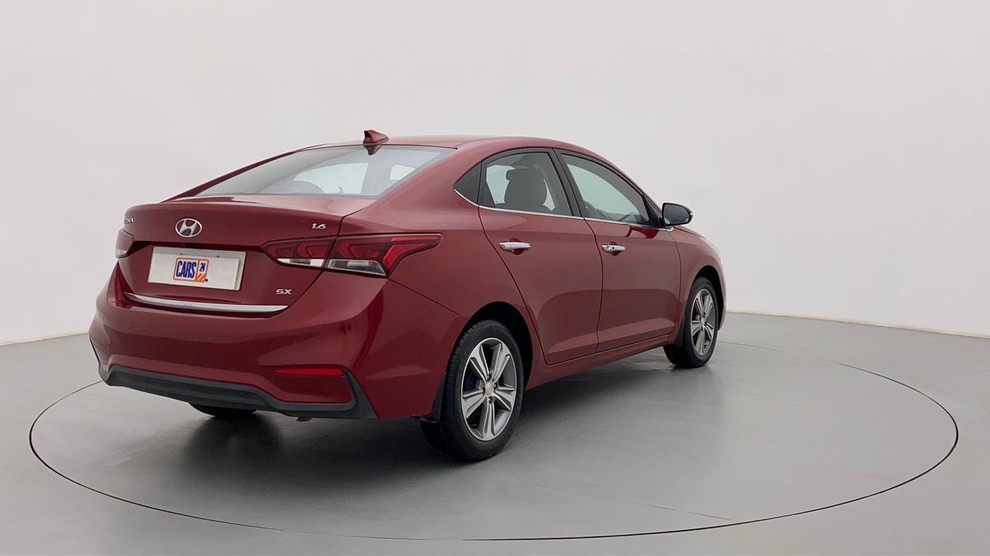 2018 Hyundai Verna 1.6 SX VTVT (O), Petrol, Manual, 41,233 km, Right Back Diagonal