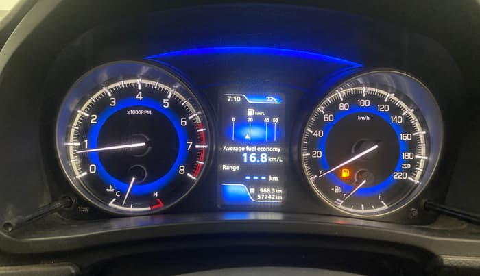 2016 Maruti Baleno ALPHA PETROL 1.2, Petrol, Manual, 57,722 km, Odometer Image