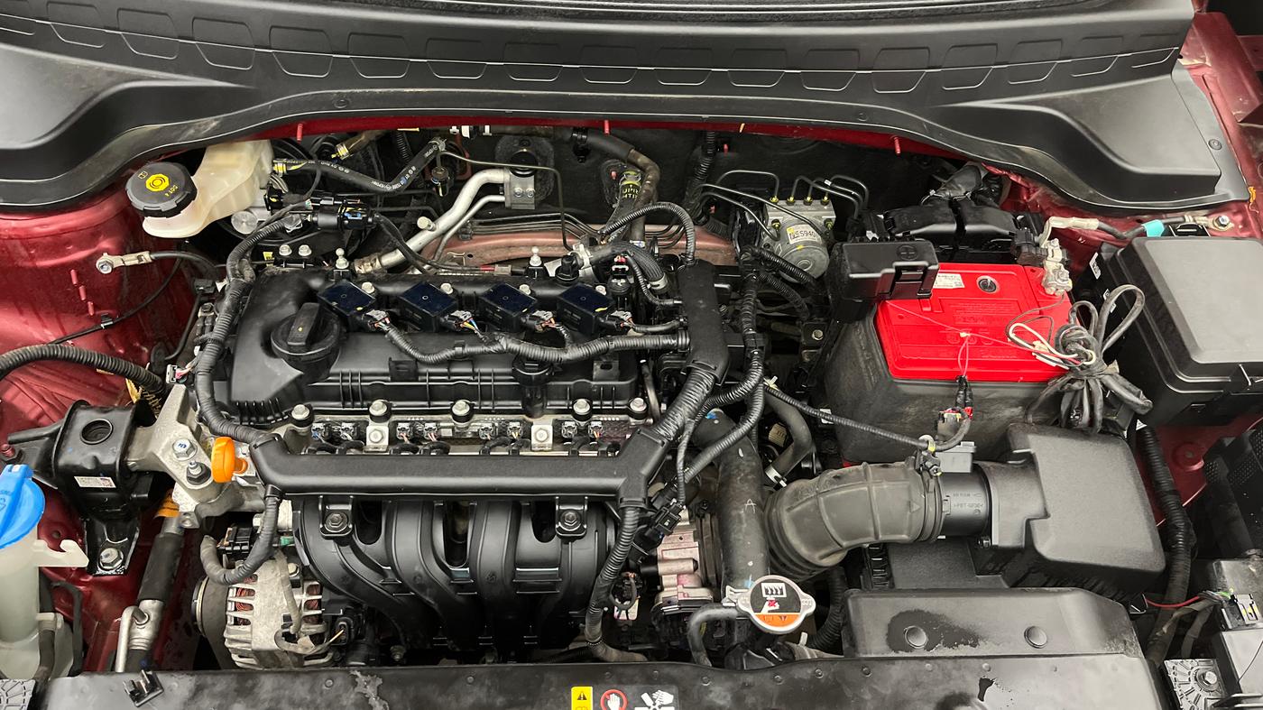 2022 KIA SONET HTK 1.2, Petrol, Manual, 42,706 km, Engine View