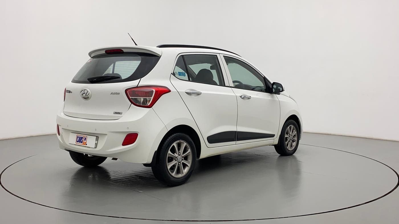 2016 Hyundai Grand i10 ASTA 1.2 KAPPA VTVT, Petrol, Manual, 24,689 km, Right Back Diagonal