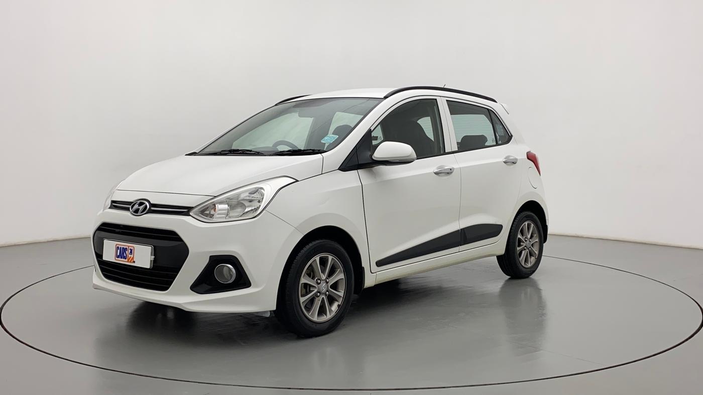 2016 Hyundai Grand i10 ASTA 1.2 KAPPA VTVT, Petrol, Manual, 24,689 km, Left Front Diagonal