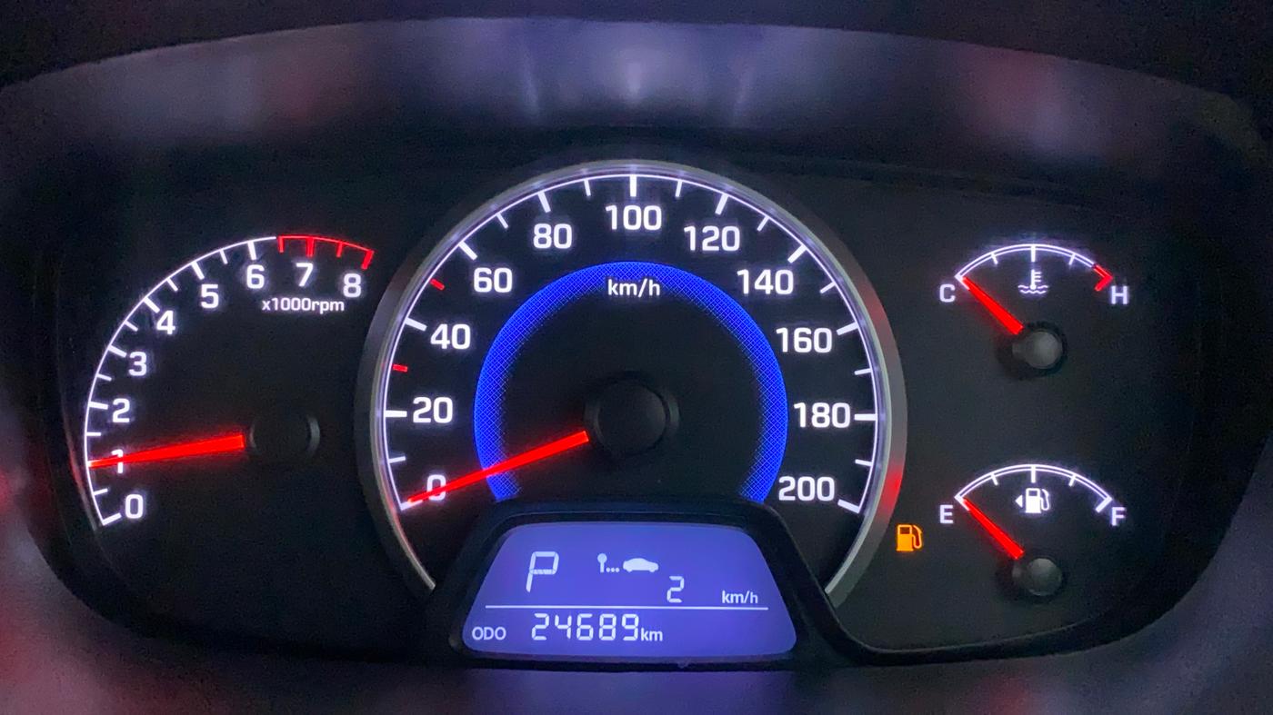 2016 Hyundai Grand i10 ASTA 1.2 KAPPA VTVT, Petrol, Manual, 24,689 km, Odometer Image