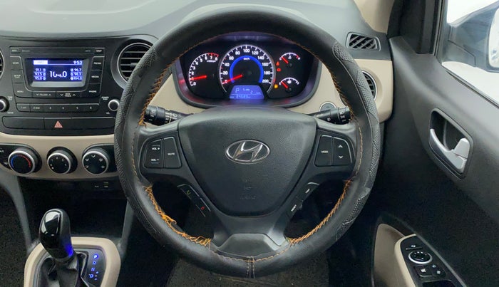 2016 Hyundai Grand i10 ASTA 1.2 KAPPA VTVT, Petrol, Manual, 24,689 km, Steering Wheel Close Up