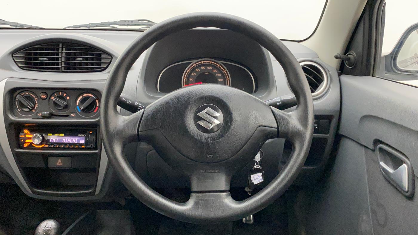 2012 Maruti Alto 800 LXI, Petrol, Manual, 65,882 km, Steering Wheel Close Up