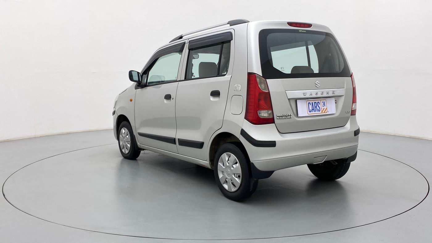 2016 Maruti Wagon R 1.0 LXI CNG, CNG, Manual, 87,808 km, Left Back Diagonal