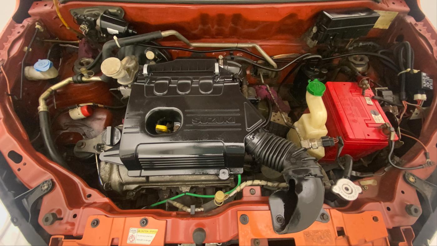2015 Maruti Alto K10 VXI AMT, Petrol, Automatic, 57,838 km, Open Bonet