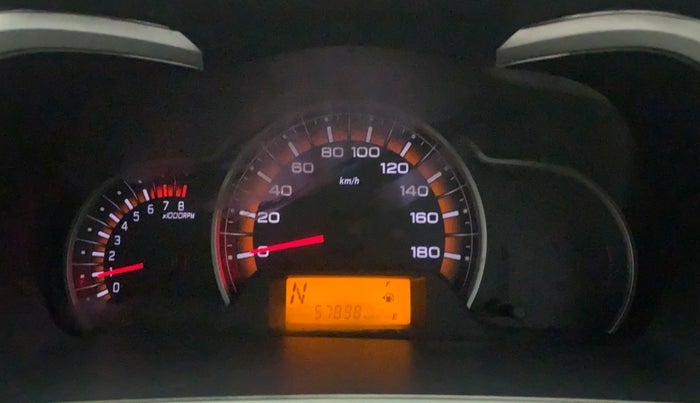 2015 Maruti Alto K10 VXI AMT, Petrol, Automatic, 57,838 km, Odometer Image