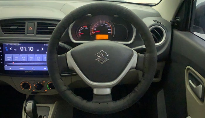 2015 Maruti Alto K10 VXI AMT, Petrol, Automatic, 57,838 km, Steering Wheel Close Up
