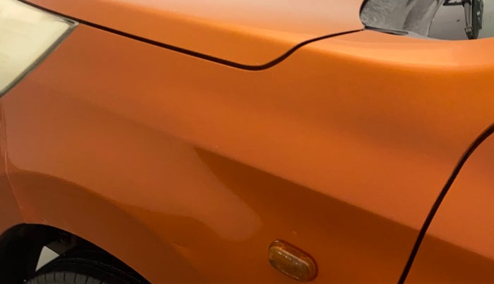2015 Maruti Alto K10 VXI AMT, Petrol, Automatic, 57,838 km, Left fender - Minor scratches