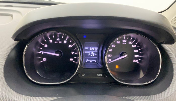 2018 Tata Tiago XZ PETROL, Petrol, Manual, 89,540 km, Odometer Image