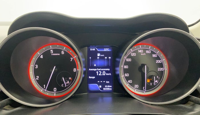 2021 Maruti Swift ZXI PLUS, Petrol, Manual, 58,366 km, Odometer Image