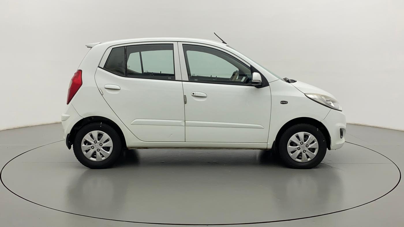 2010 Hyundai i10 SPORTZ 1.2 AT, Petrol, Automatic, 38,762 km, Right Side View