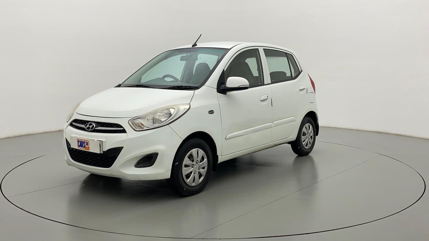 2010 Hyundai i10 SPORTZ 1.2 AT, Petrol, Automatic, 38,762 km, Left Front Diagonal