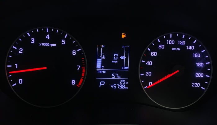 2018 Hyundai Elite i20 MAGNA EXECUTIVE CVT, Petrol, Automatic, 45,795 km, Odometer Image