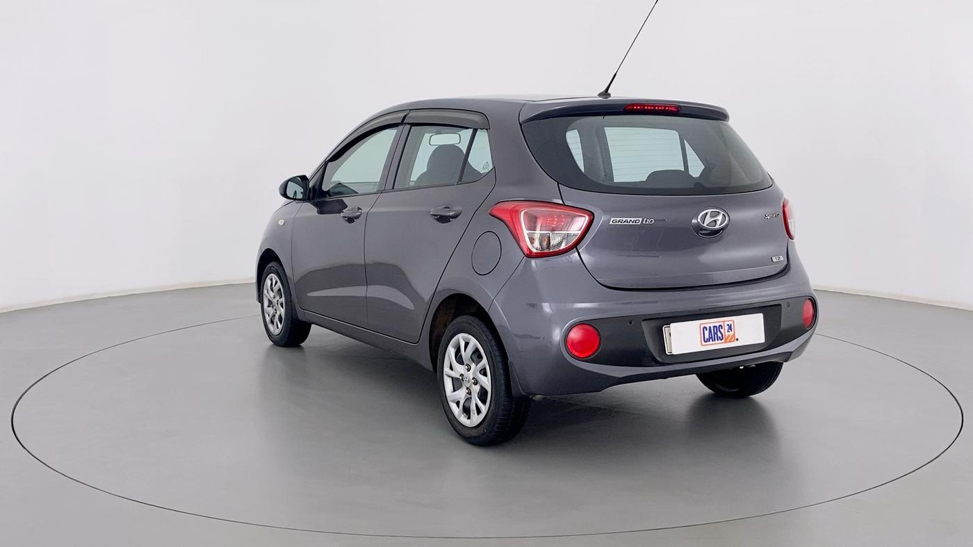 2017 Hyundai Grand i10 SPORTZ 1.2 KAPPA VTVT, Petrol, Manual, 25,915 km, Left Back Diagonal