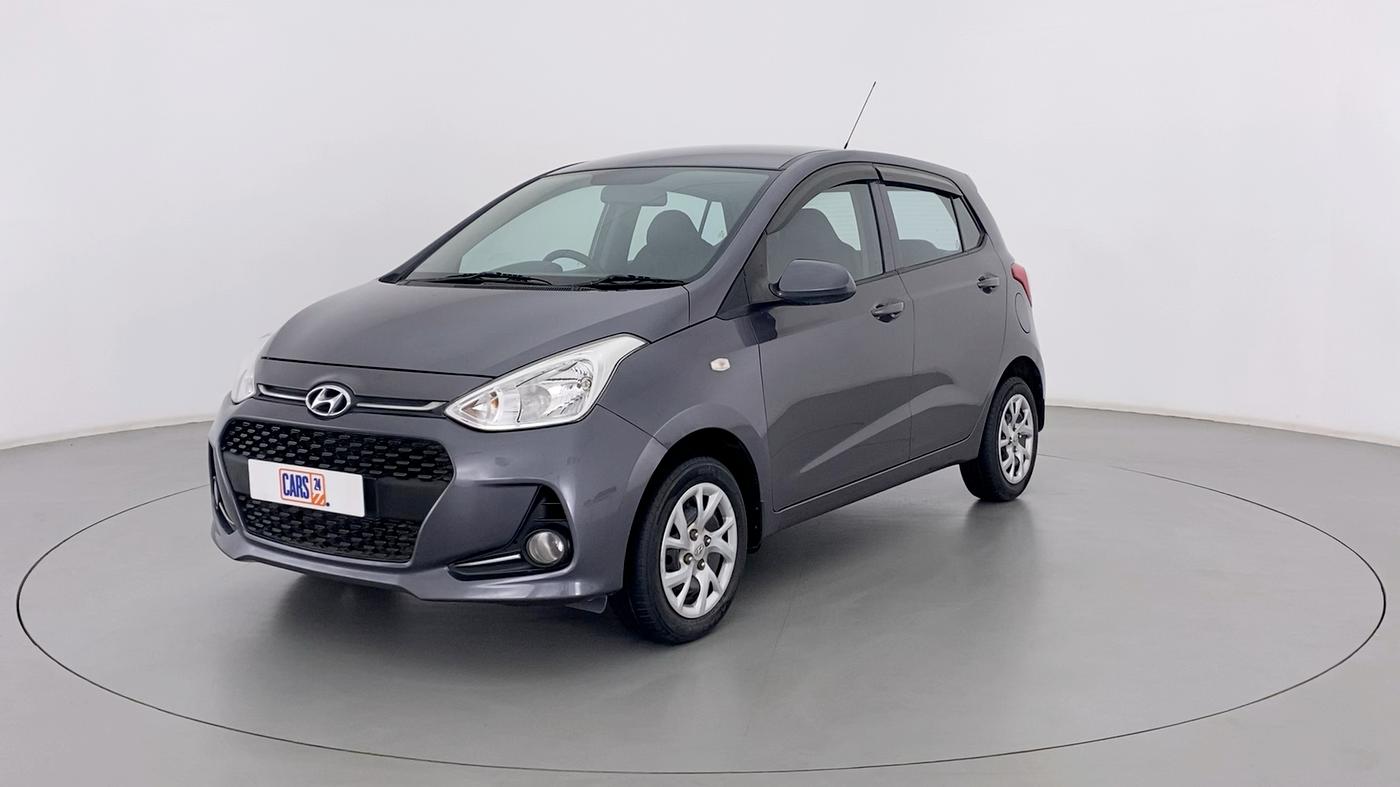 2017 Hyundai Grand i10 SPORTZ 1.2 KAPPA VTVT, Petrol, Manual, 25,915 km, Left Front Diagonal