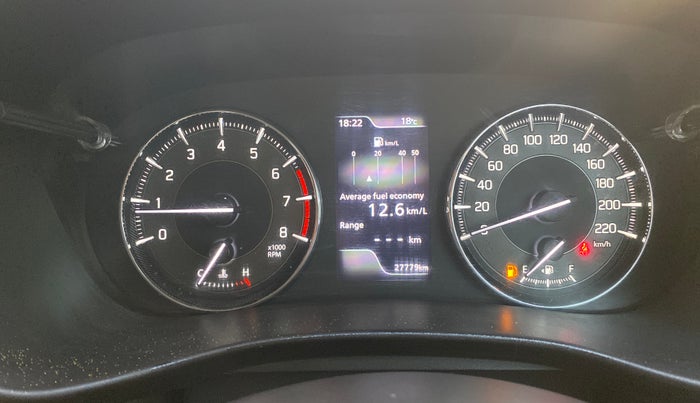 2023 Maruti Baleno ALPHA PETROL 1.2, Petrol, Manual, 27,757 km, Odometer Image